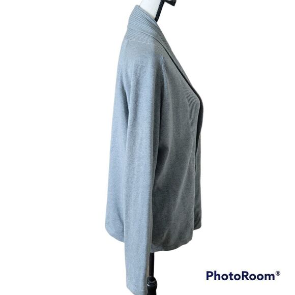 Lands' End Baumwolle Open Front Cardigan. Size S. - Picture 2 of 8